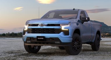 Chevrolet Silverado Z71 vahşi doğada