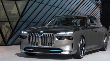 All-electric version of the i7 appears for the first time in BMW's flagship range