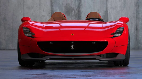 Ferrari Monza Sp2 Unique Sports Car — Stock Photo, Image