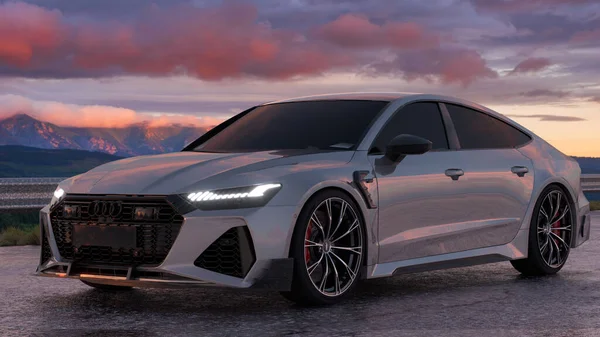 Audi Sportback — Stock Photo, Image