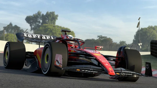 Formula Grand Prix Ferrari — Stock Photo, Image