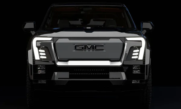 Gmc Sierra Denali Camion Completamente Elettrico — Foto Stock