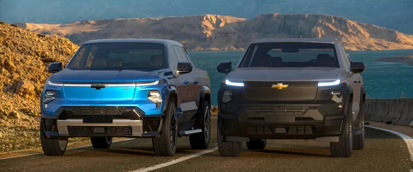 stock image The New Chevy Silverado EV Is the Electric Future of the Pickup Truck