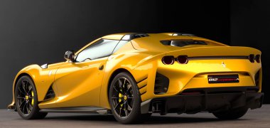 Ferrari 812 Stüdyoda Rekabet