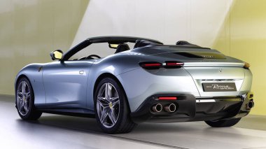 Ferrari Roma Örümceği stüdyoda