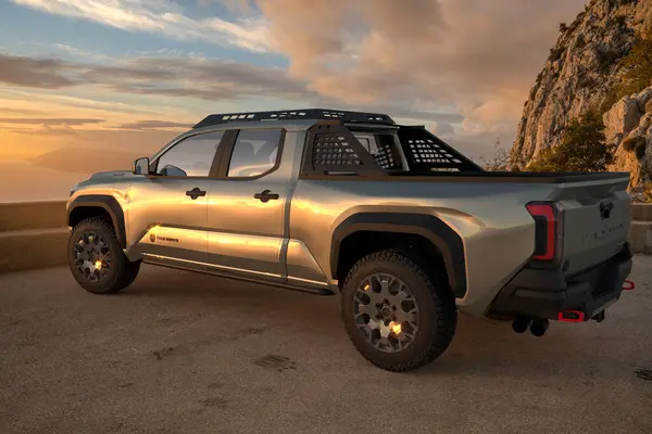 Toyota Tacoma Trailhunter Rendering — Foto Stock