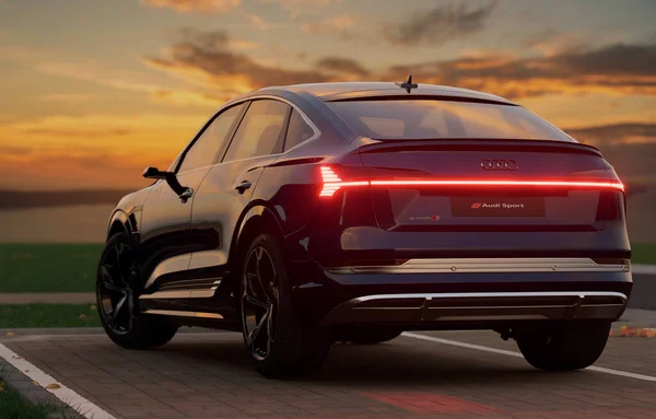 Audi Tron Sportback Linha — Fotografia de Stock