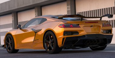 Chevrolet Corvette Z06 pitstoplarda