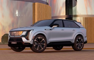 Cadillac Escalade IQ. An American legend gets an electric version