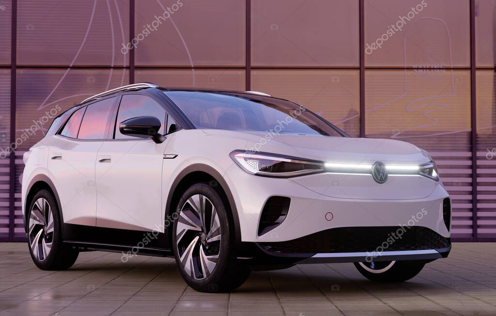 Volkswagen ID.4 - an electric SUV with a long range