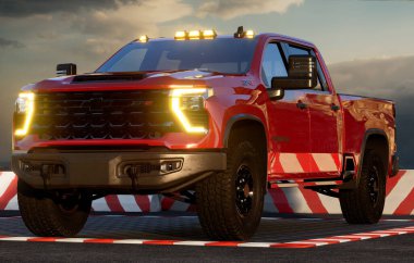 Chevrolet Silverado HD ZR2 Bison-hardcore off-road kamyonu