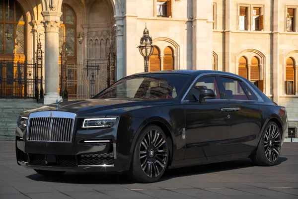Rolls Royce Ghost Otroligt Lyxig Sedan — Stockfoto