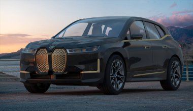 BMW iX- elektrikli bir SUV.