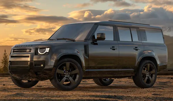Land Rover Defender 130 Suv Lugares Para Família Imagens De Bancos De Imagens Sem Royalties