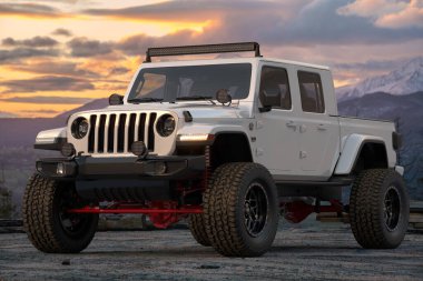 Jeep Gladyatörü - eşsiz bir tasarımı olan efsanevi bir seçim..