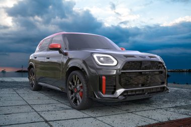 Mini John Cooper Vatandaş ALL4 'te çalışıyor. 