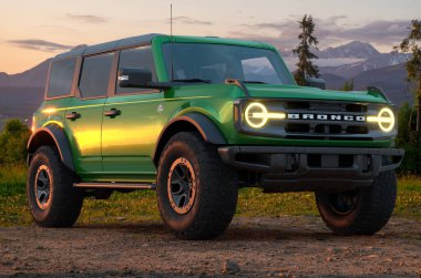 Yeni Ford Bronco off-road 4x4 SUV