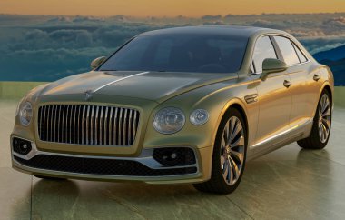 Bentley Uçan Mahmuzlar Bulutlara karşı