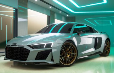 Audi R8. Born on the track, made for the road.	