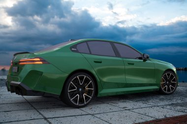 Yeni BMW M5 bir prize takılı hibrit. 727 beygir gücünde.