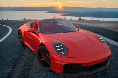 New Porsche 911 Carrera GTS Cabriolet model.	