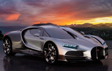 Bugatti Tourbillon . V16, 1800 hp ve 445 km / s 'lik hız yaratılacak. Şimdiye kadar 250 kopya oluşturuldu..