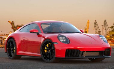 2025 model yılı için yeni Porsche 911 Carrera GTS.