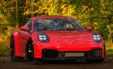 2025 model yılı için yeni Porsche 911 Carrera GTS.
