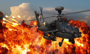 Boeing AH-64E Muhafız saldırı helikopteri