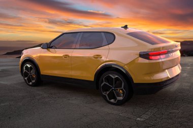 Ford Capri 2025 - ikonik isim elektrikli bir SUV coupe ile geri döndü