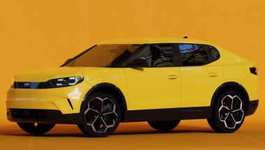 Ford Capri 2025 - ikonik isim elektrikli bir SUV coupe ile geri döndü