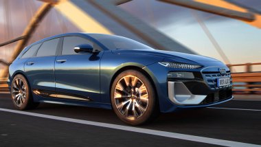  Audi A6 Avant e-tron 2025: şu andan itibaren bir elektrik.