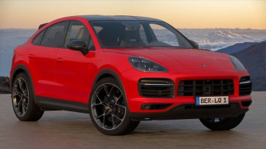 Bakış açısıyla Porsche Cayenne Coupe