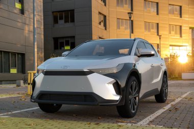 Elektrikli dört çekerli yeni Toyota bZ4X