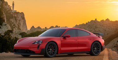 Porsche Taycan Turbo GT sürüm 2025