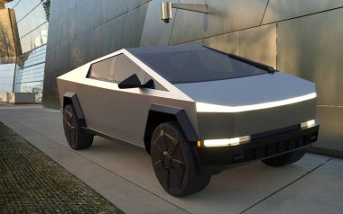 Tesla Cybertruck-.More utility than a truck. Faster than a sports car.	