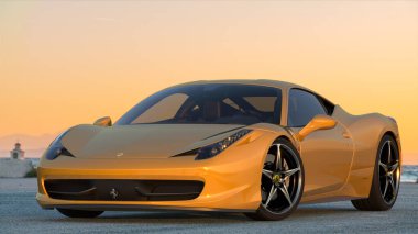 Ferrari 458 Italia... çok güzel.