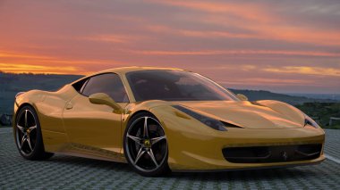 Ferrari 458 Italia... çok güzel.