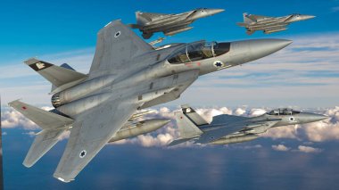 F-15 'ler yıllardır İsrail' in hava kuvvetlerinin grev yumruğudur.