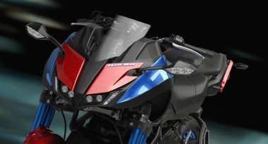 Yamaha NIKEN-Devrimci Eğik Çoklu Tekerlekli Chassis