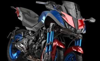 Yamaha NIKEN-Devrimci Eğik Çoklu Tekerlekli Chassis