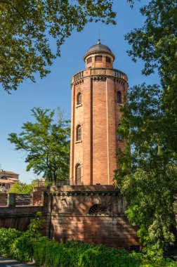 Toulouse, Occitanie, Güney Fransa 'da mimarlık
