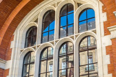 Toulouse, Occitanie, Güney Fransa 'da mimarlık