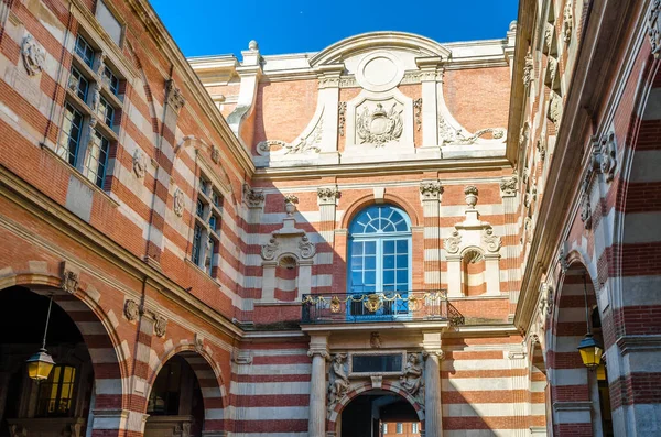Das Kapitol Sitz Des Stadtrats Von Toulouse Frankreich — Stockfoto