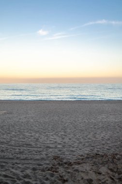 Güney İspanya, Endülüs, Fuengirola plajı manzarası
