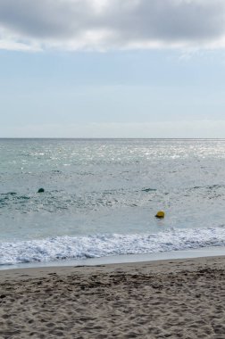 Güney İspanya, Endülüs, Fuengirola plajı manzarası