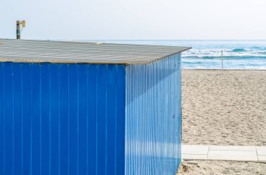 Güney İspanya, Endülüs, Fuengirola plajı manzarası