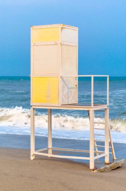 Güney İspanya, Endülüs, Fuengirola plajı manzarası