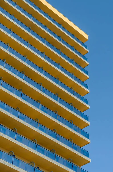 Fuengirola Espanha Outubro 2021 Edifícios Hotéis Modernos Beira Mar Fuengirola — Fotografia de Stock