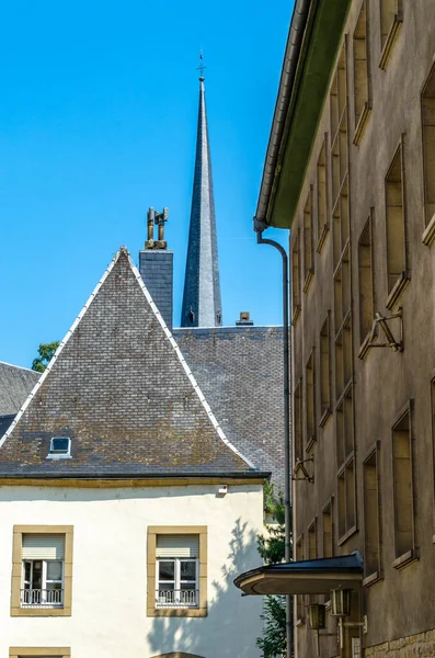 Religious architecture, church in Luxembourg City, Grand Duchy of Luxembourg